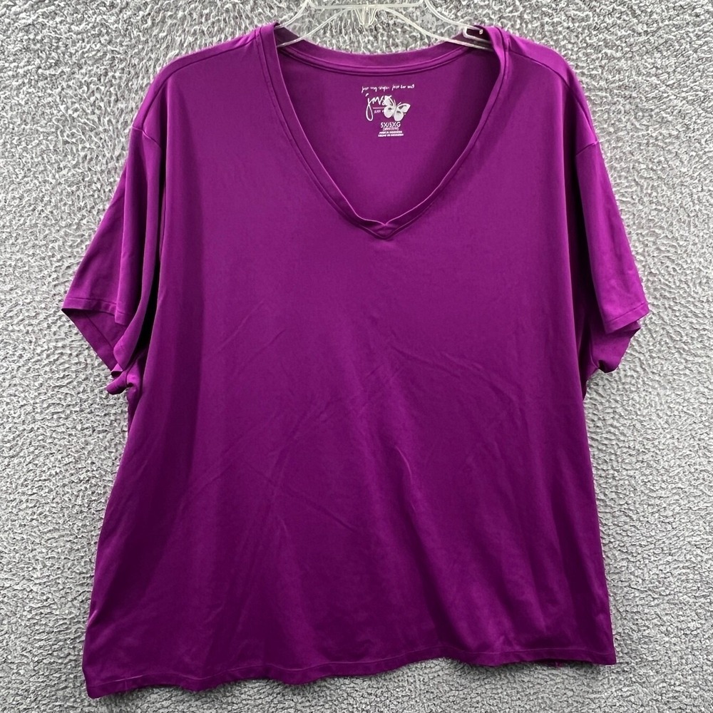 Womens Minimalist Knit Top 5X Casual Everyday Plus Comfort Soft Basic Relaxed
